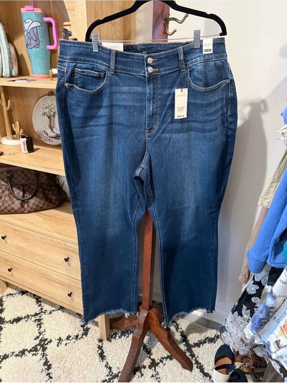 NWT Judy Blue High Waist Boot Cut Jeans 24W Inseam 31” Casual Denim Stretchy